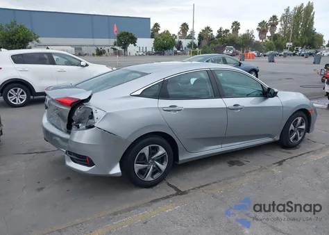 2020 Honda Civic Lx z USA, uszkodzony, nr VIN 2HGFC2F69LH531336